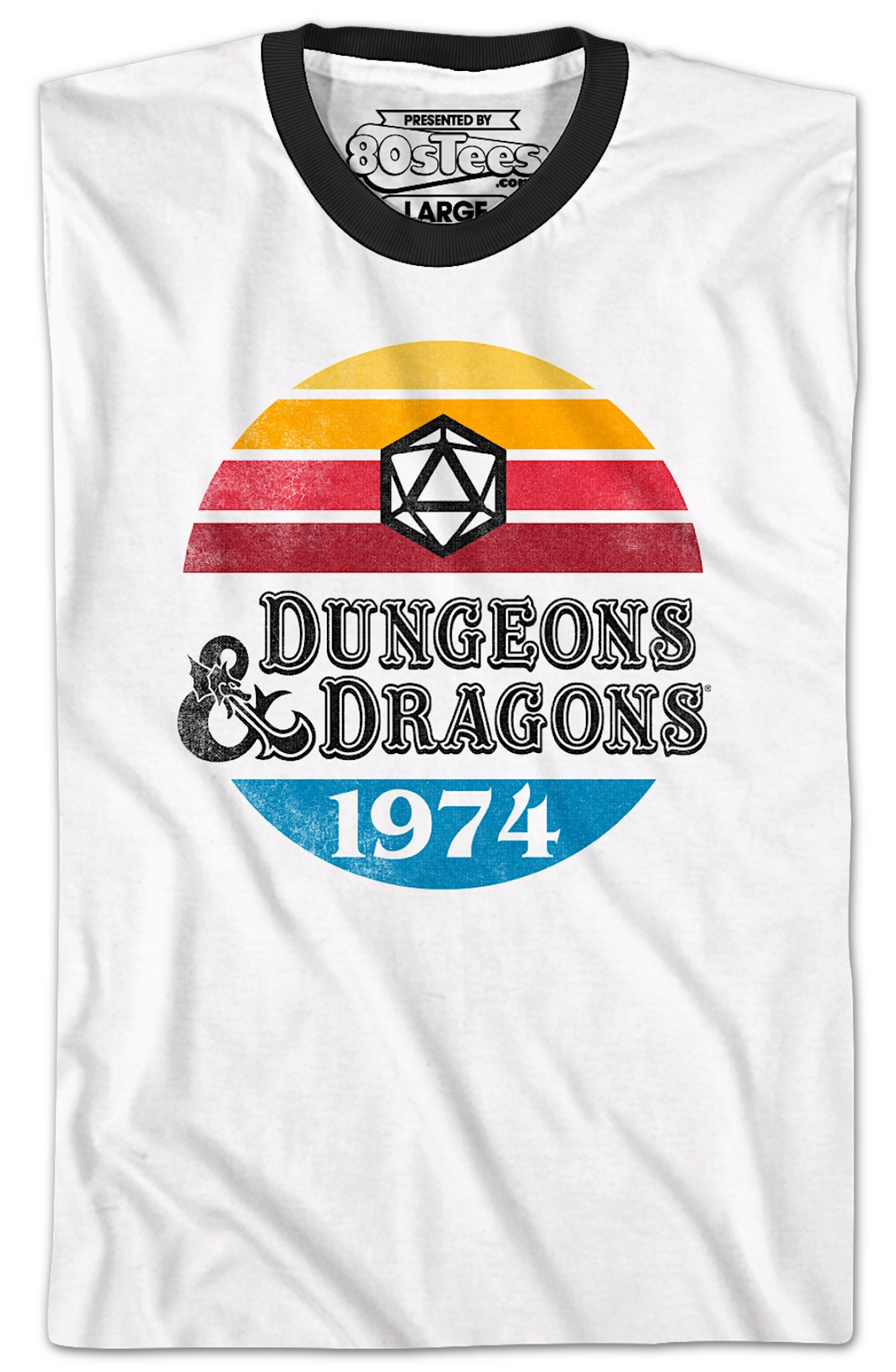 1974 Dungeons & Dragons Ringer Shirt