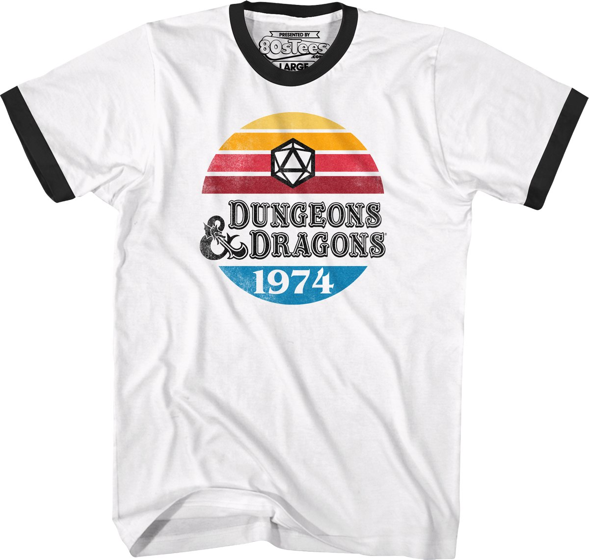 1974 Dungeons & Dragons Ringer Shirt
